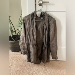 Green light weight jacket